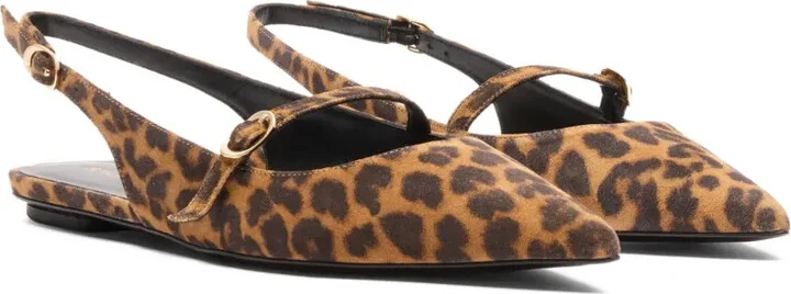 Emilia slingback pointed-toe flat pumps - Image 2
