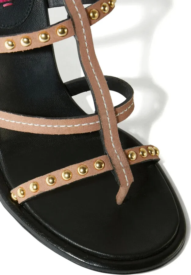 Emilia stud-embellished sandals - Image 2