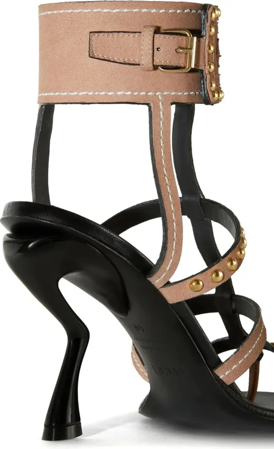 Emilia stud-embellished sandals - Image 4