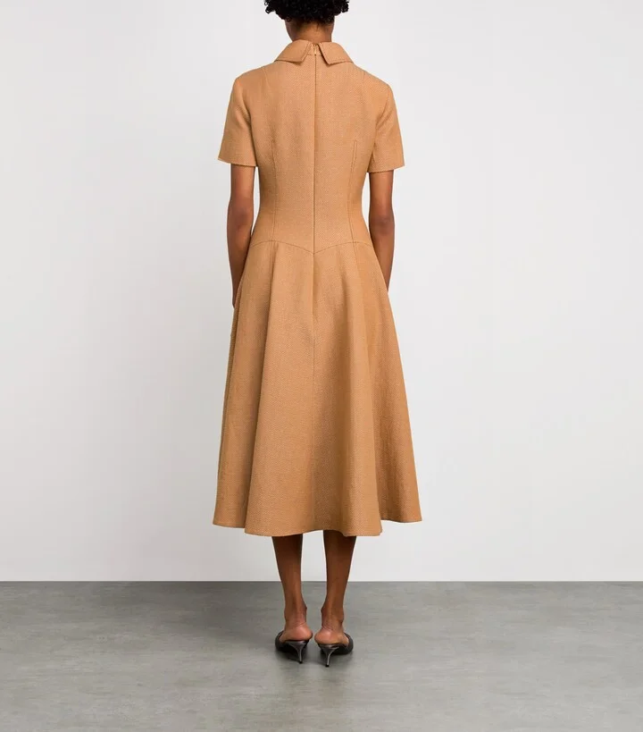 Emilia Wickstead Tailored Jody Midi Dress - Image 3