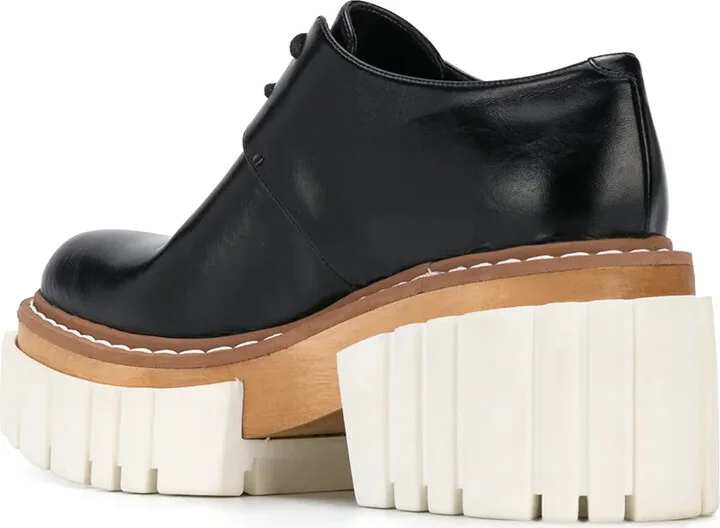 Emilie lace-up platform shoes - Image 3