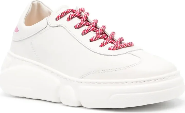Emilie low-top leather sneakers - Image 2
