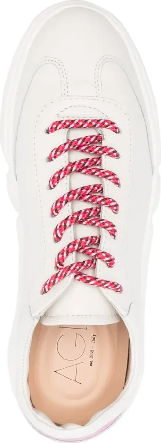 Emilie low-top leather sneakers - Image 4