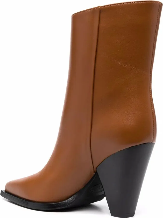 Emily heeled leather boots - Image 3