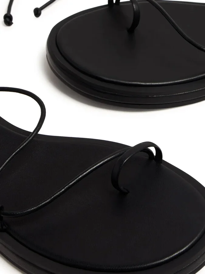 Emily leather sandals - Image 4