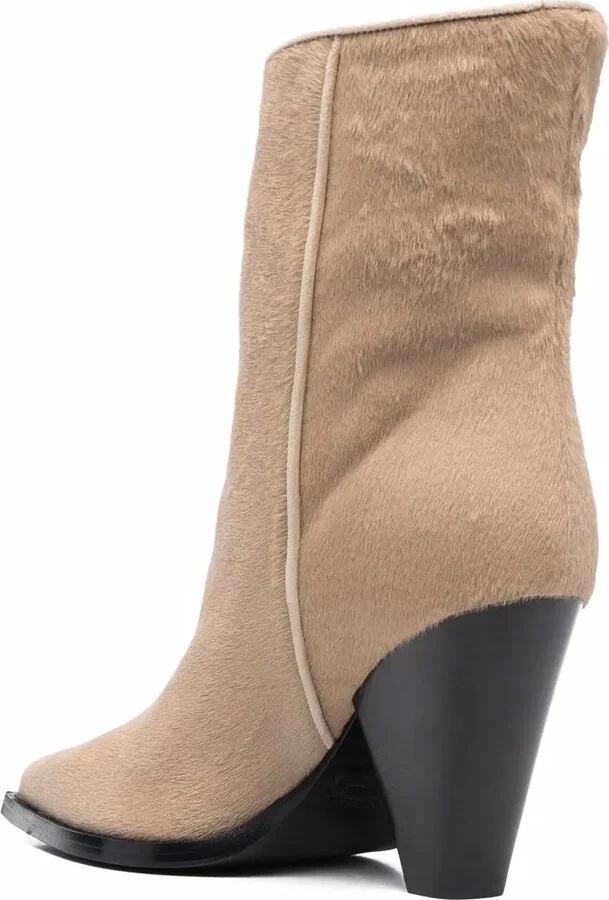 Emily pointed heeled boots - Image 3