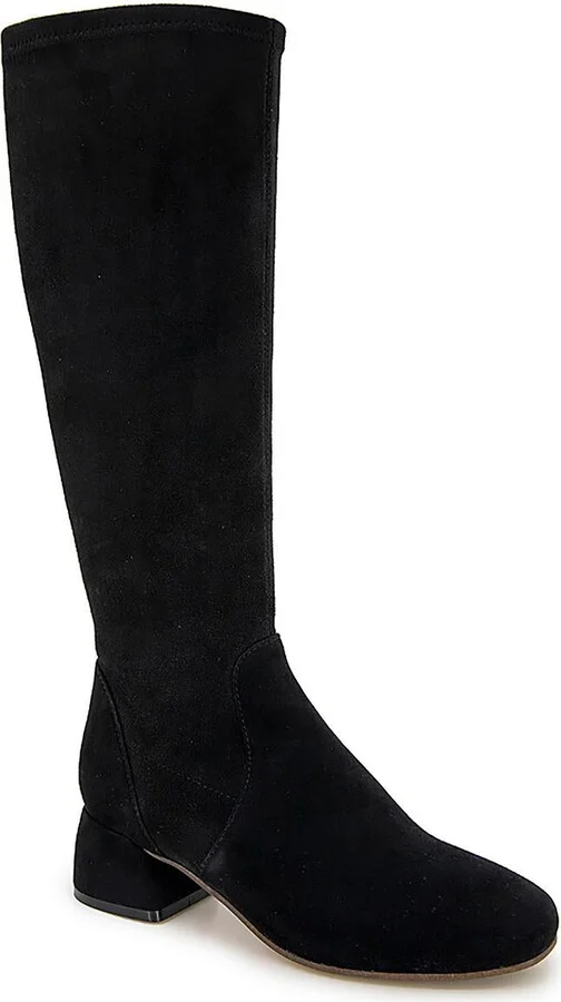 EMILY STRETCH BOOT Womens Water Resistant Suede Knee-High Boots
