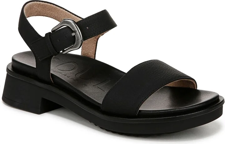 BLACK FAUX LEATHER