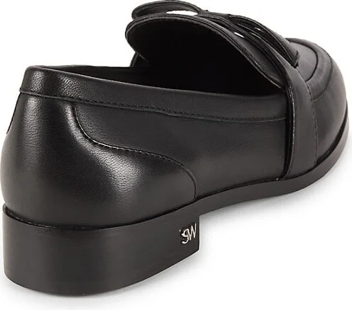 Emma Bow Leather Loafers - Image 3