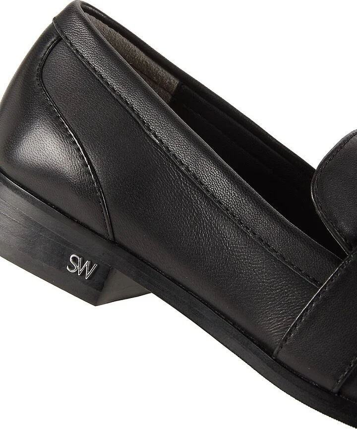 Emma Bow Leather Loafers - Image 6