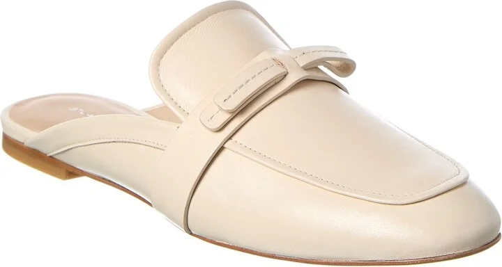 Emma Bow Leather Mule
