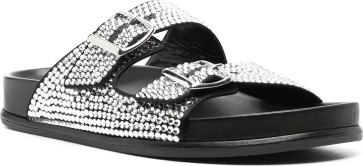 Emma crystal embellished sandals - Image 2