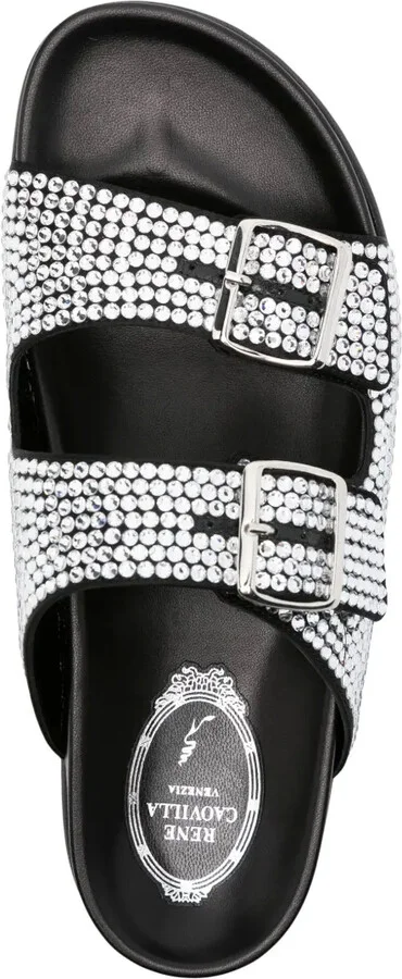 Emma crystal embellished sandals - Image 4