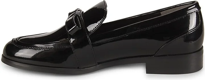 Emma Patent Leather Bow Loafers - Image 4