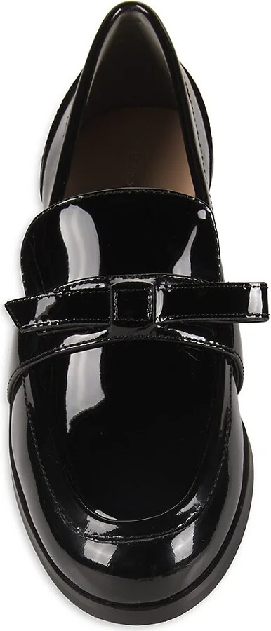 Emma Patent Leather Bow Loafers - Image 5