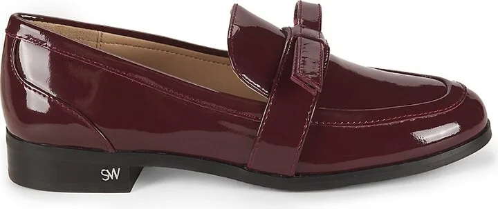 Emma Patent Leather Bow Loafers