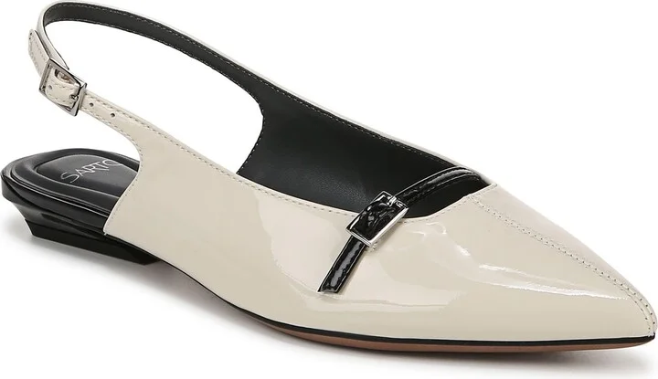 Emma Pointed Toe Slingback Flat