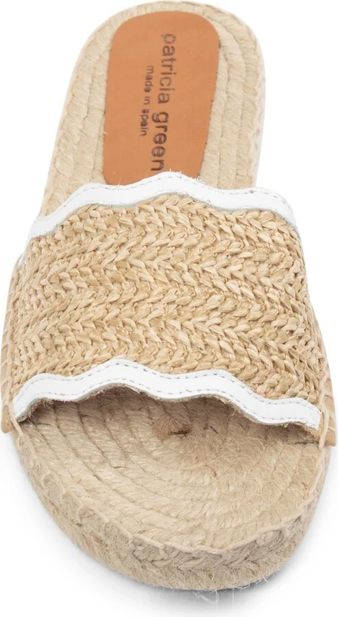 Emma Raffia Slide Sandal - Image 4