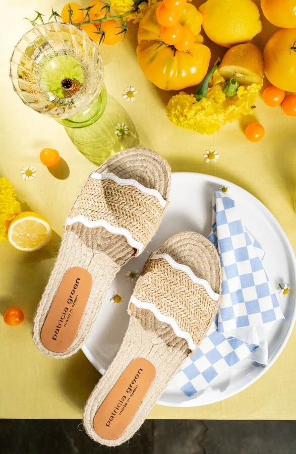 Emma Raffia Slide Sandal - Image 8