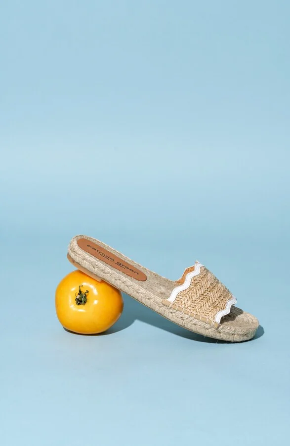 Emma Raffia Slide Sandal - Image 9