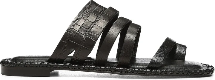 Emmaline Croc Embossed Strappy Sandal - Image 3