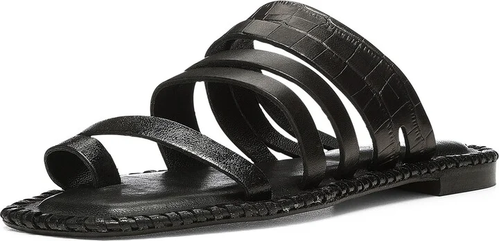 Emmaline Croc Embossed Strappy Sandal - Image 8