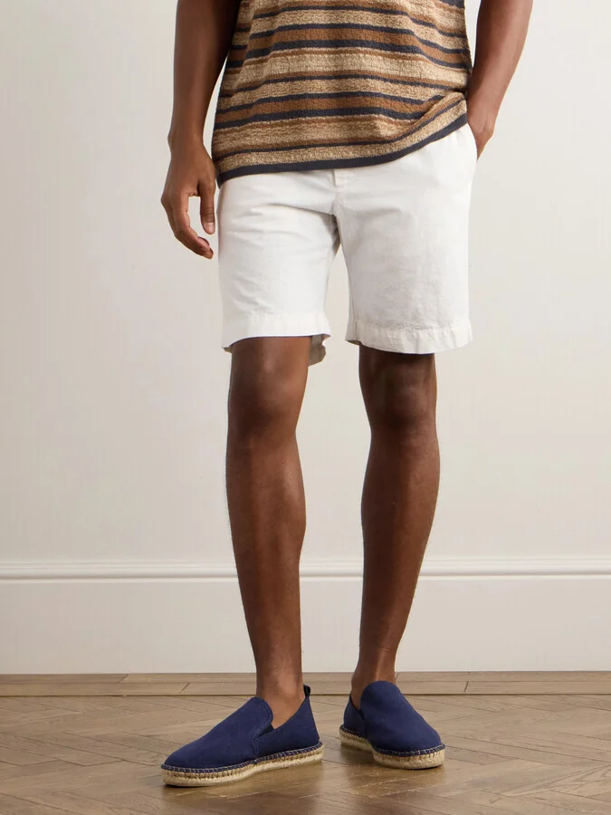 Emmanuel Recycled-Linen Espadrilles - Image 2