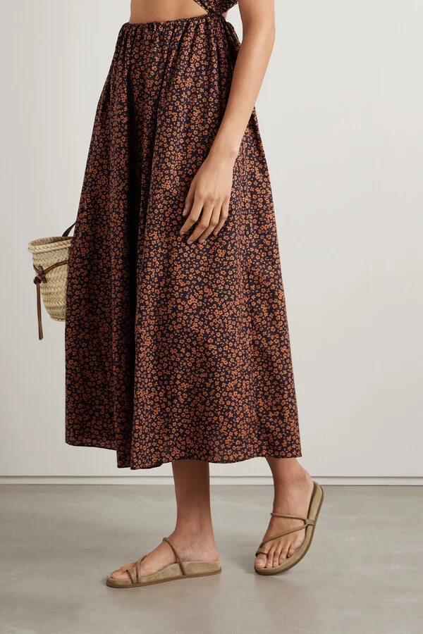 Emme Parsons - Bari Leather Sandals - Brown - Image 2