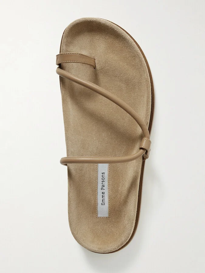 Emme Parsons - Bari Leather Sandals - Brown - Image 5