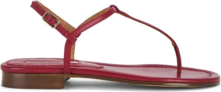 Emme Parsons Cecilia Flat in Burgundy