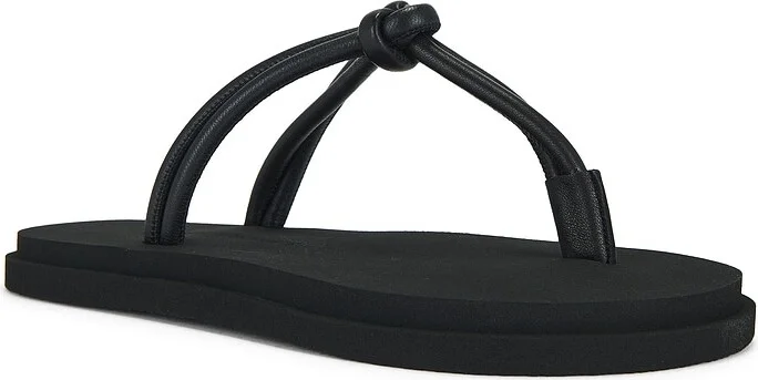 Emme Parsons Knot Pool Slide in Black - Image 2