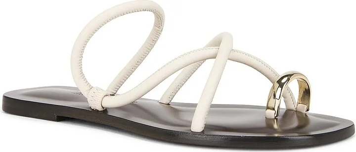 Emme Parsons Laurie Flat in Ivory - Image 2