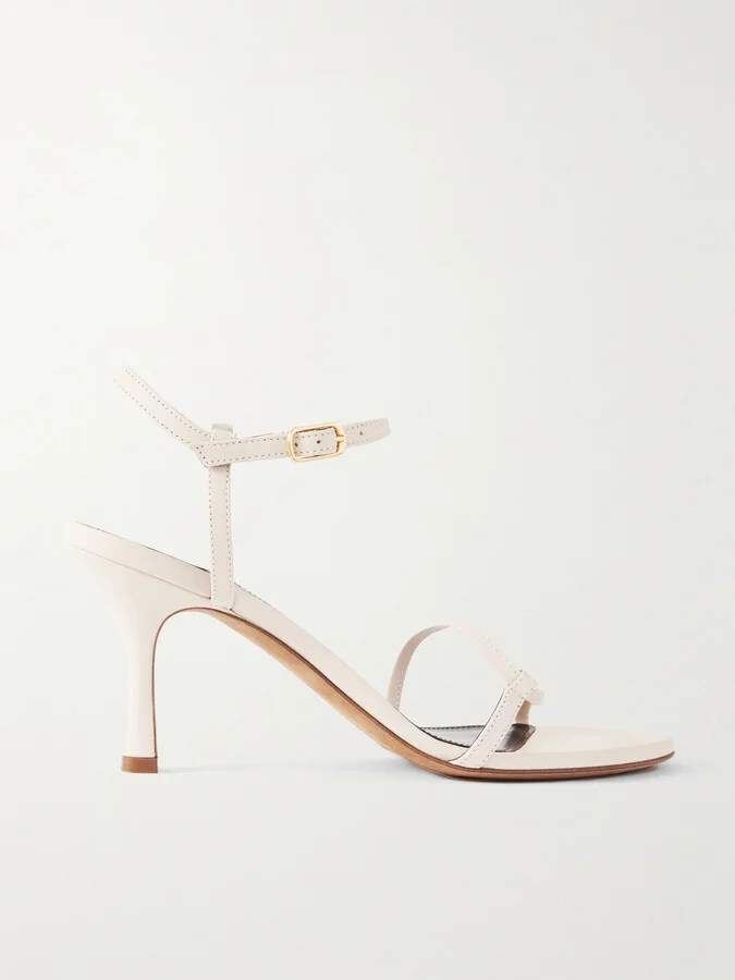 Emme Parsons - Loop Leather Sandals - Ivory