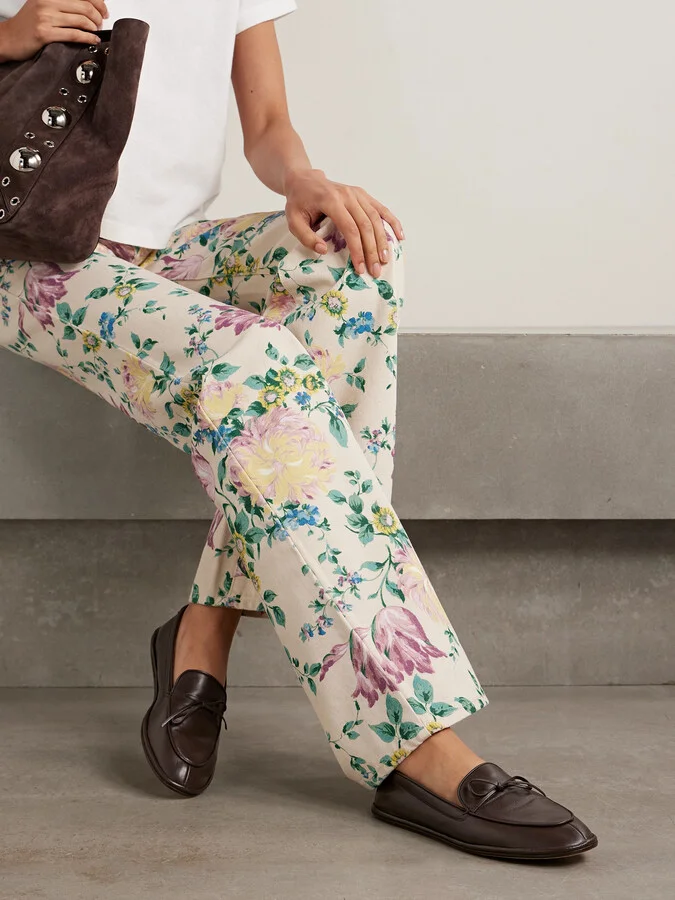 Emme Parsons - Parker Leather Loafers - Brown - Image 2