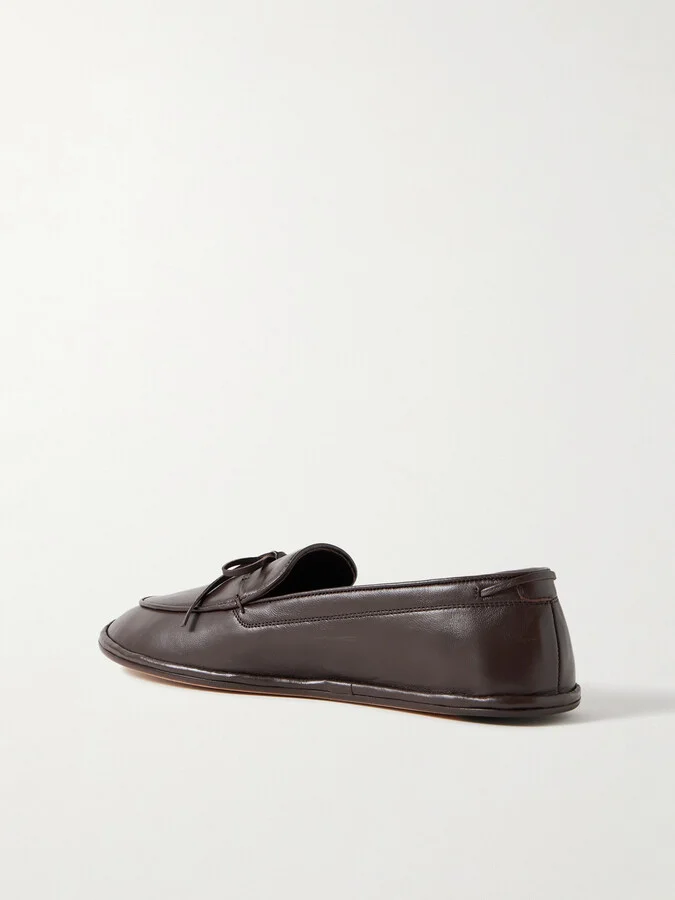 Emme Parsons - Parker Leather Loafers - Brown - Image 3
