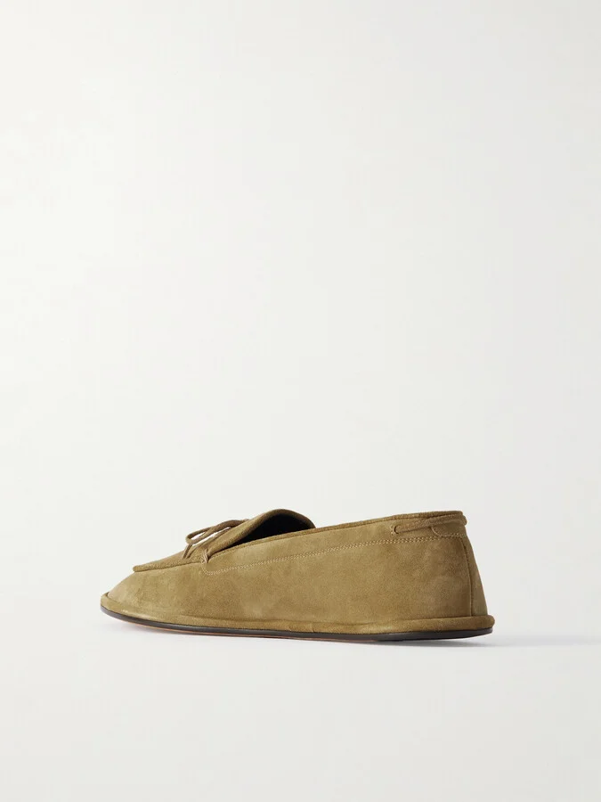 Emme Parsons - Parker Suede Loafers - Brown - Image 3