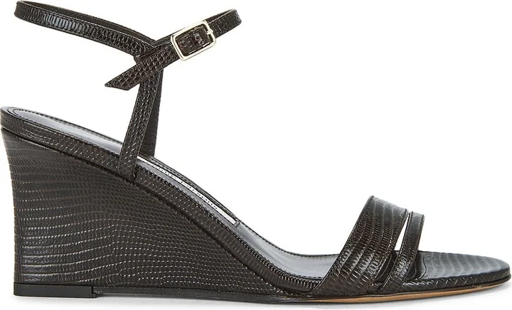Emme Parsons Simple Wedge in Chocolate