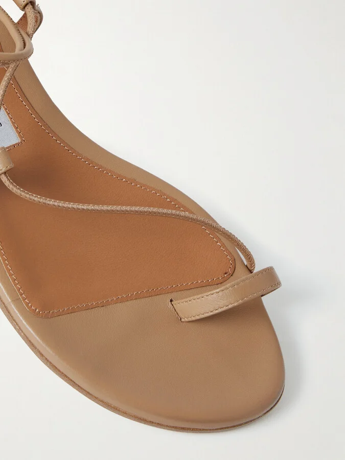 Emme Parsons - Susan Leather Sandals - Brown - Image 4