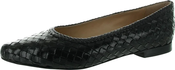 EMMIE Womens Leather Flat Shoes