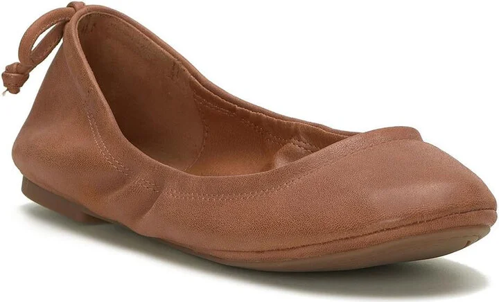 Emmolise Womens Bow Slip On Ballet Flats