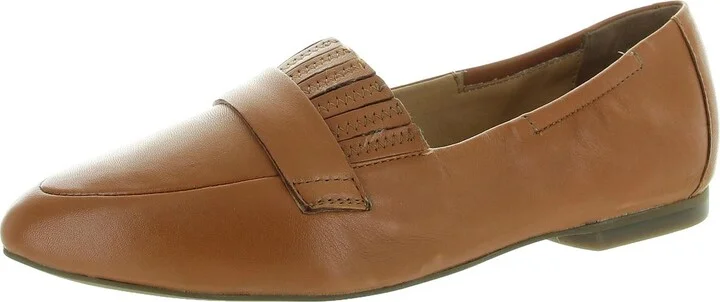 Emotion Womens Tassel Leather Flat Shoes