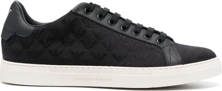 Emporio Armani Allover Logo Sneakers