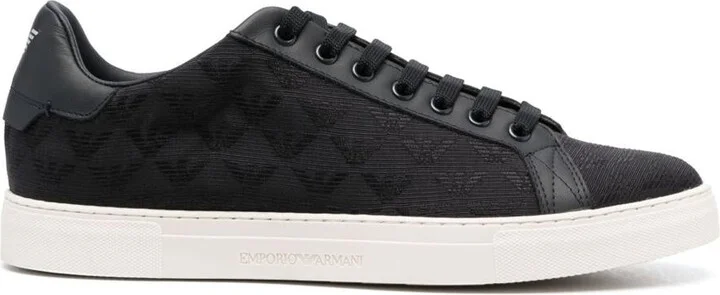 Emporio Armani Allover Logo Sneakers