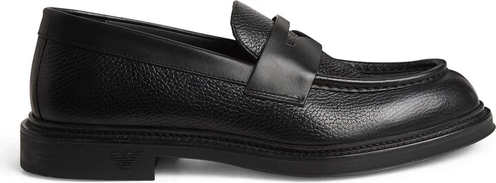 Emporio Armani Calfskin Loafers