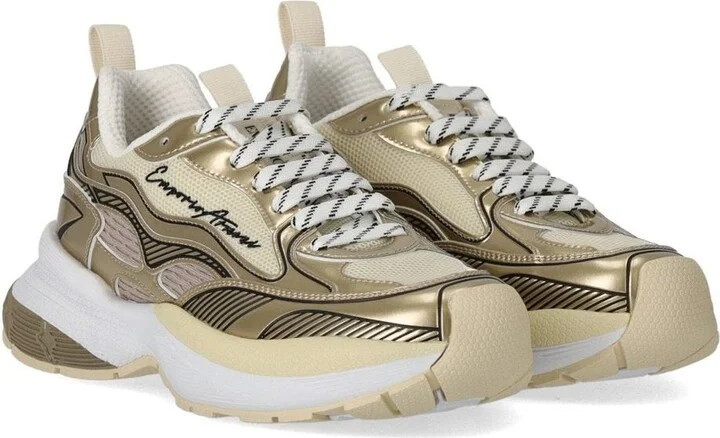 Emporio Armani Gold Sneaker - Image 2