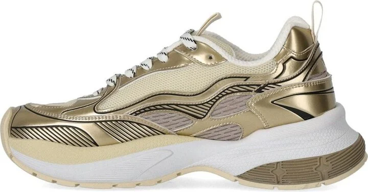 Emporio Armani Gold Sneaker - Image 3