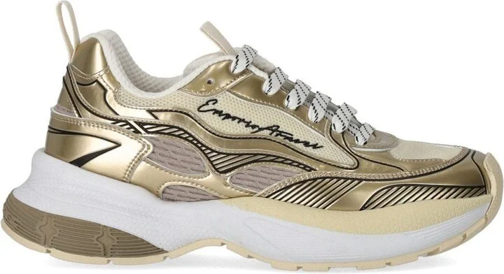 Emporio Armani Gold Sneaker