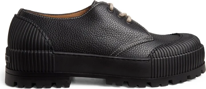 Emporio Armani Leather Derby Shoes