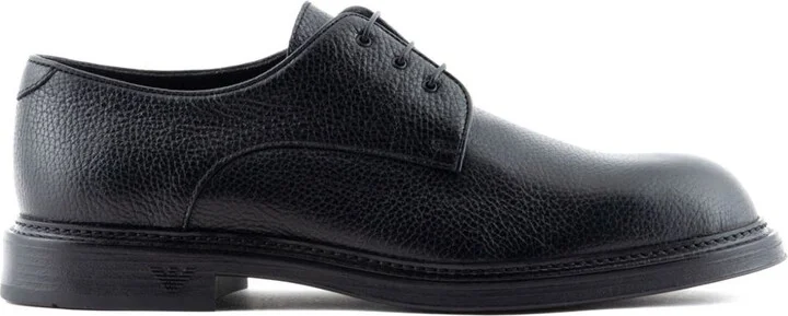 Emporio Armani Leather Laced Shoes