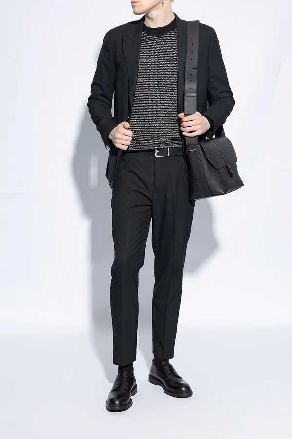 Emporio Armani Leather Shoes - Image 3